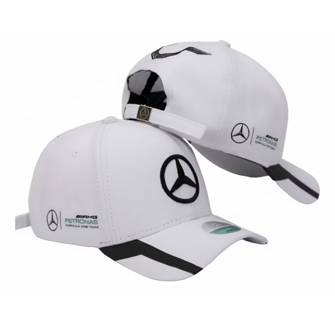 Boné Mercedes Benz Aba Curva Masculino Ajustável  Snapback