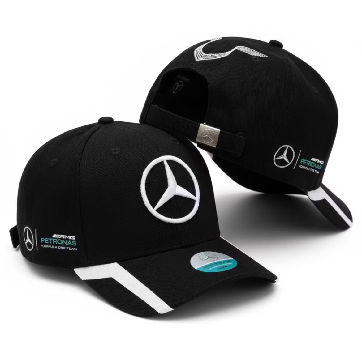 Boné Mercedes Benz Aba Curva Masculino Ajustável  Snapback